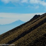 Pico de Orizaba in background & flanks of Malinche in foreground
