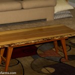 Table in living room